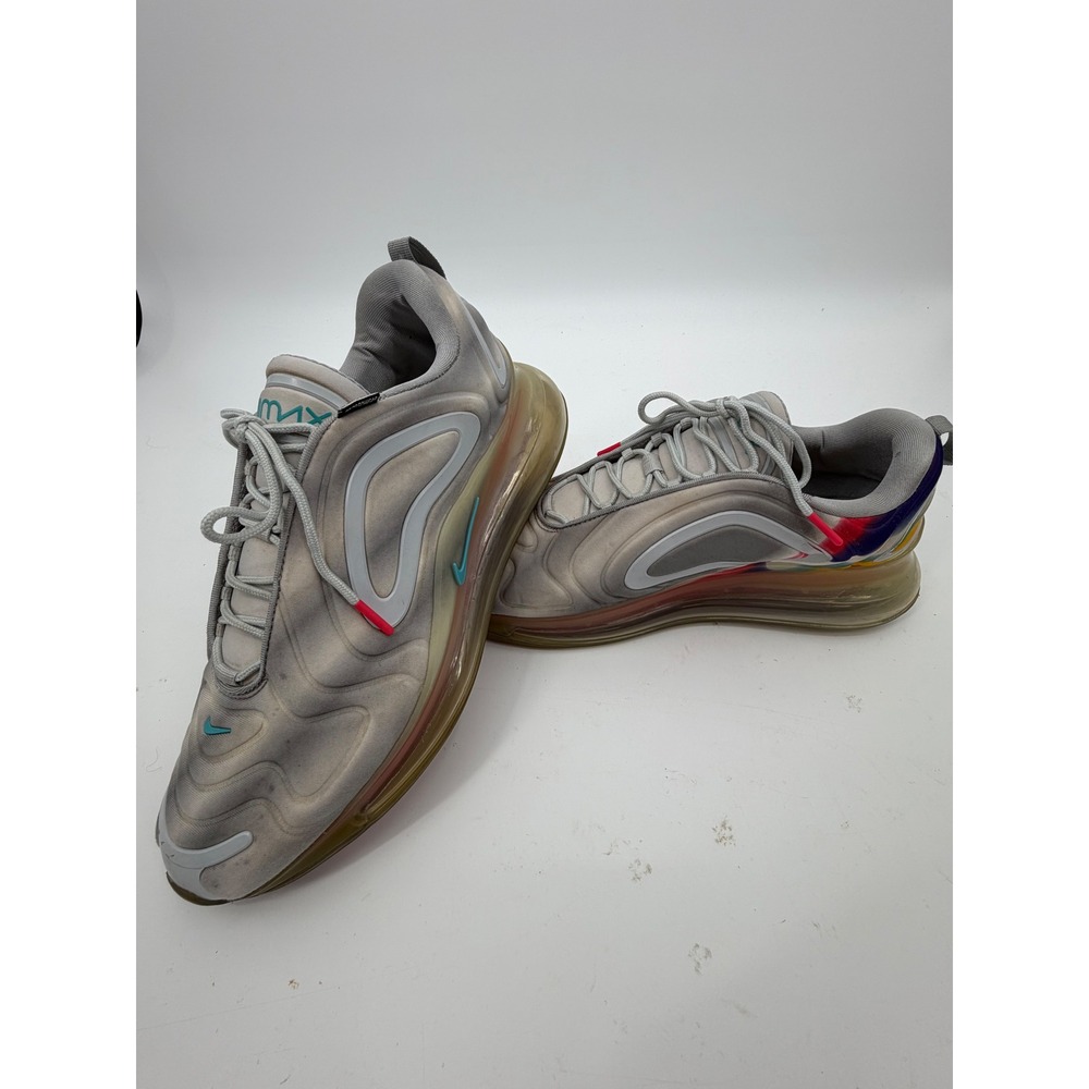 Nike Air Max 720 Men 13‎ Gray Be True Rainbow AO2924-011 Sneaker